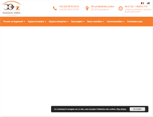 Tablet Screenshot of douarnenez-habitat.fr